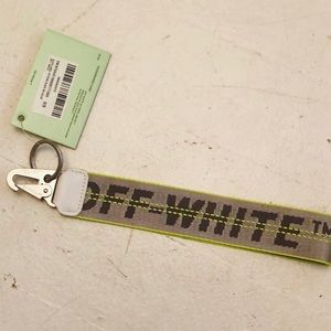 Off-white off white keychain